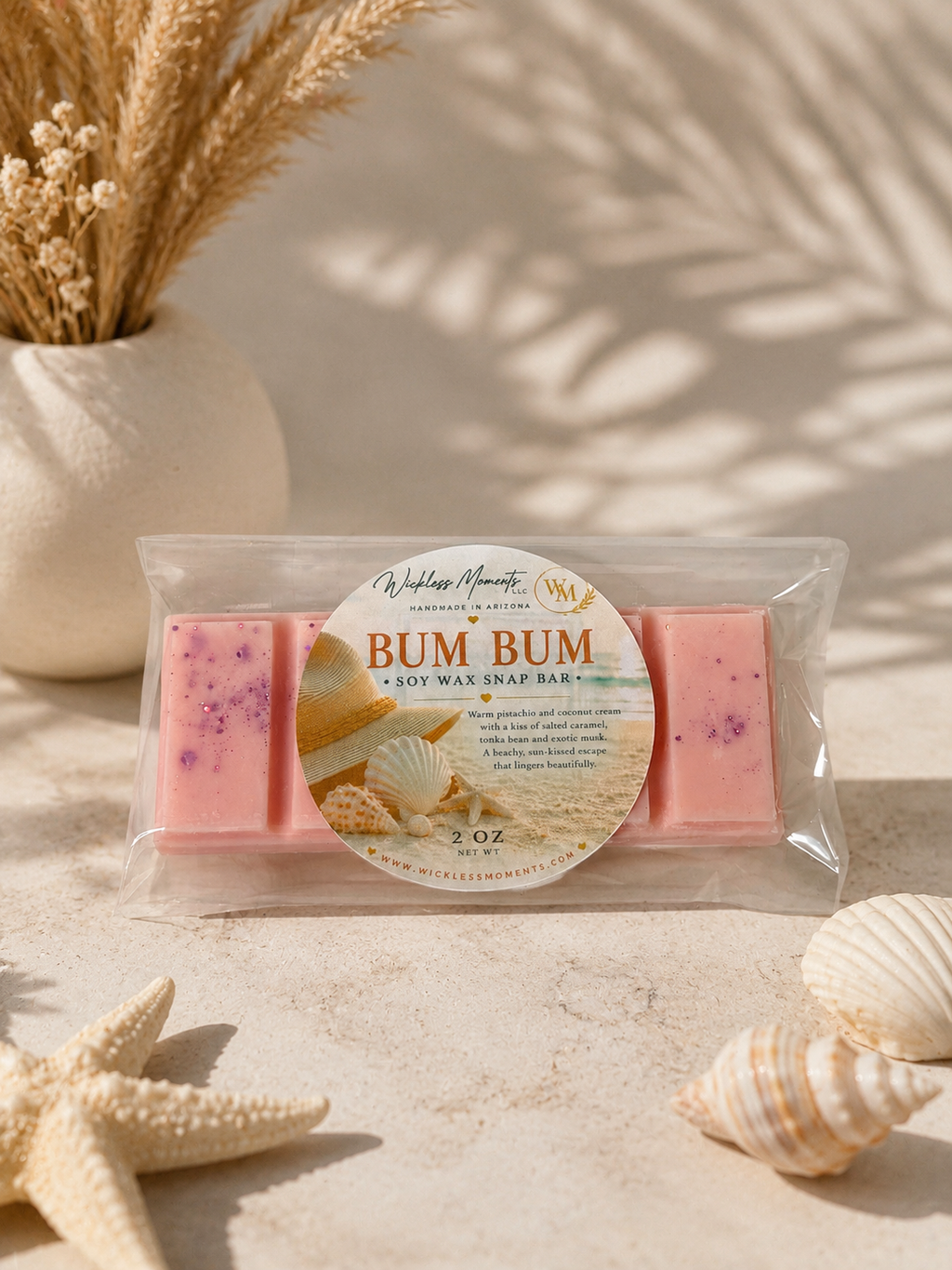 Bum Bum Soy Wax Snap Bar| 2oz