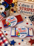 Red, White & Boom! Cherry Limeade Soy Wax Snap Bar | 2 oz