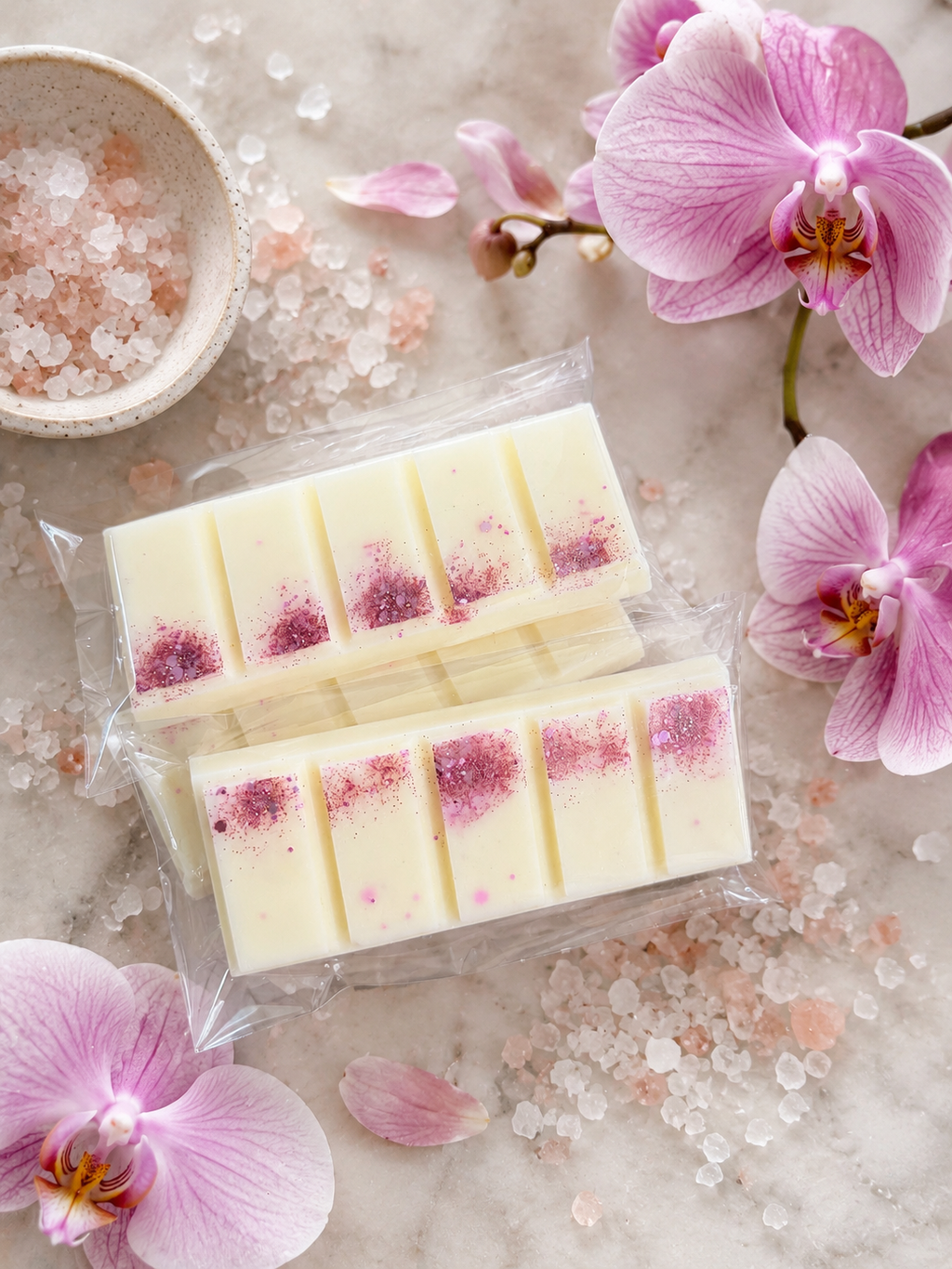 Sea Salt & Orchid Soy Wax Snap Bar | 2 oz
