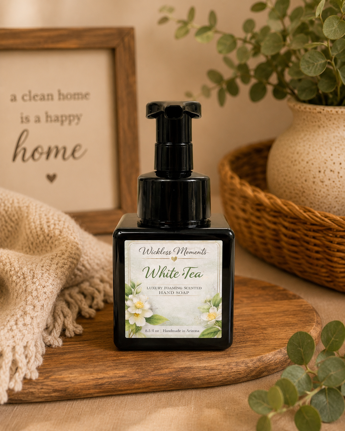 White Tea Luxury Foaming Hand Soap | 8.5 oz
