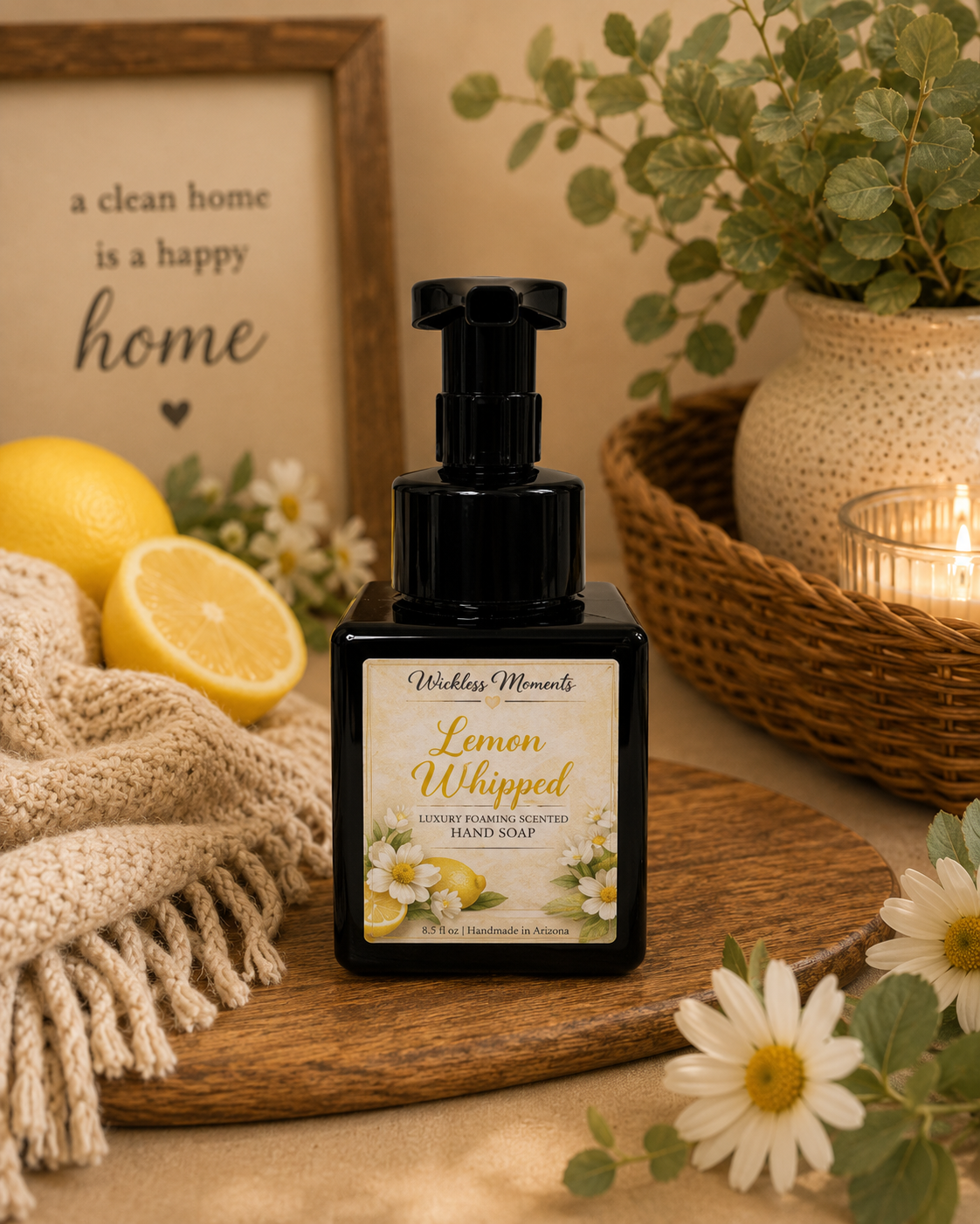 Lemon Unhinged Luxury Foaming Hand Soap | 8.5 oz