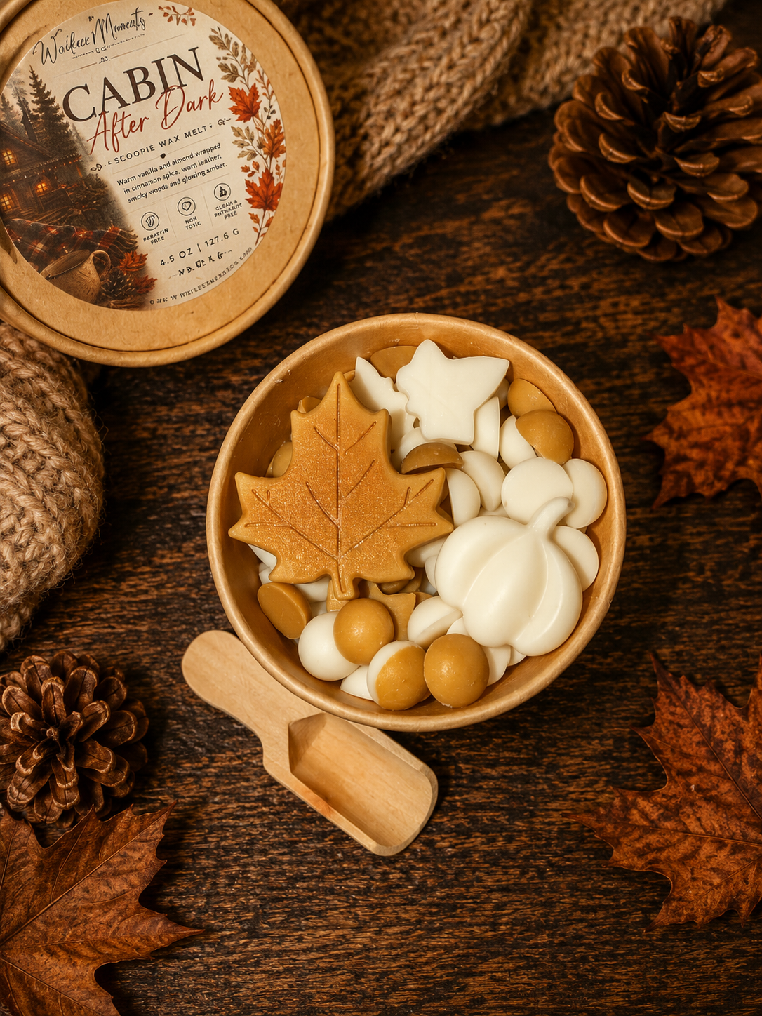 Cabin After Dark Scoopie Wax Melt Cup | 4.5 oz