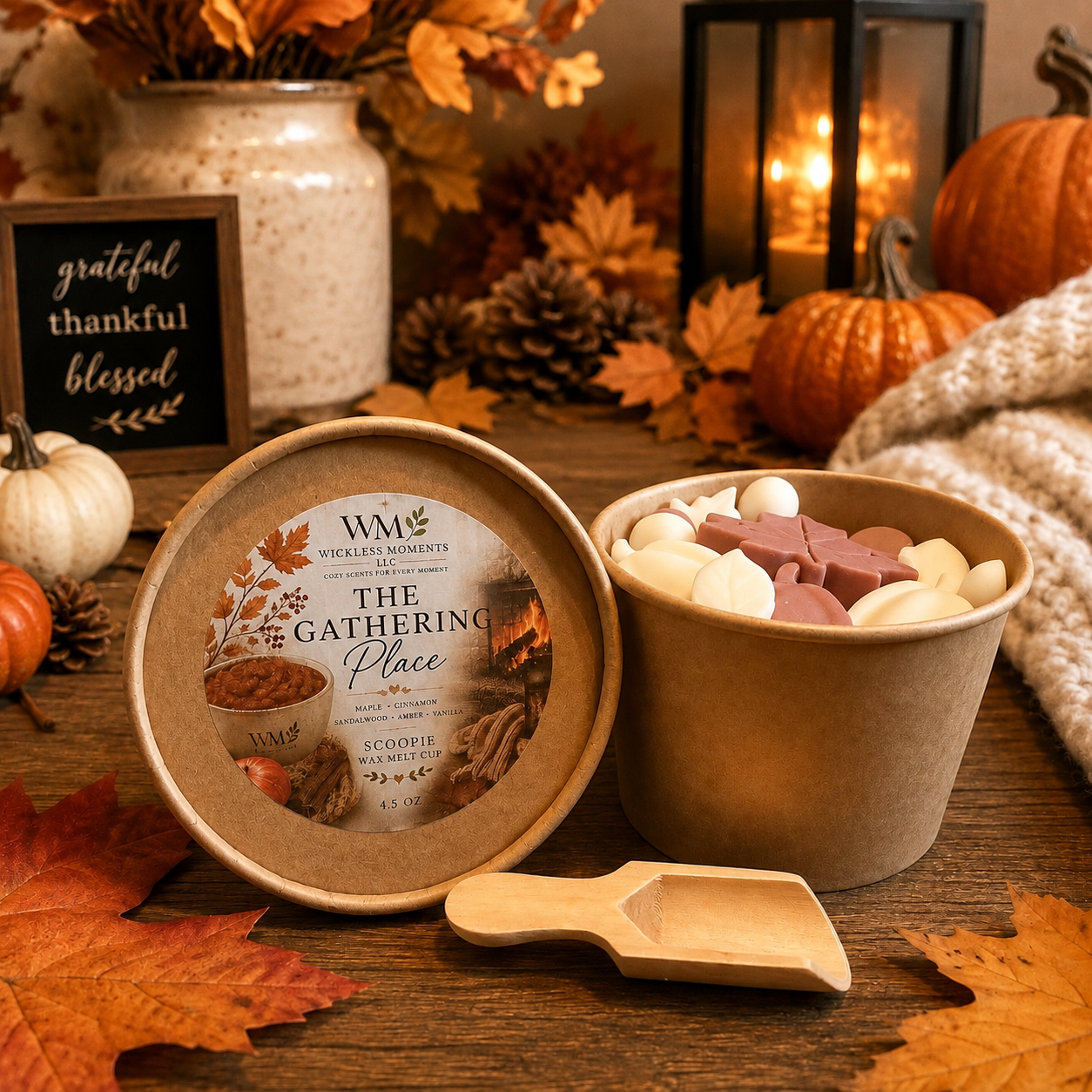 The Gathering Place Scoopie Wax Melt Cup | 4.5 oz