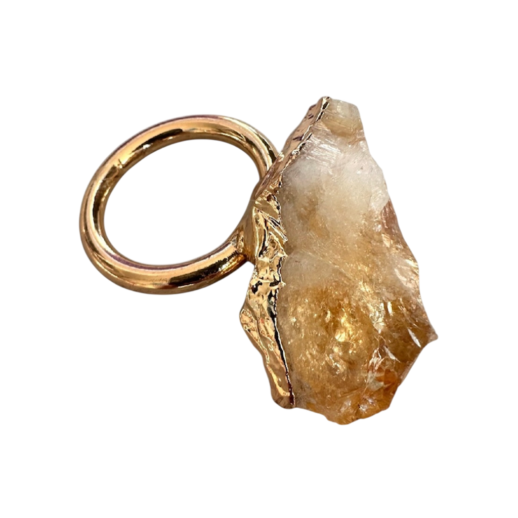 Citrine Napkin Rings (Set of 2)