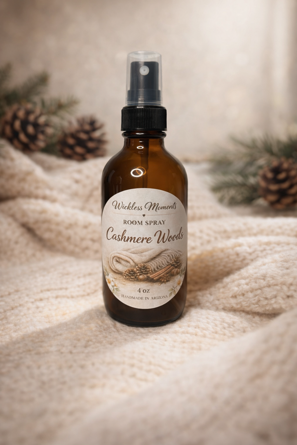 Cashmere Woods Luxury Room Spray | 4 oz