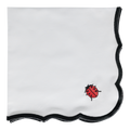The Wave Black Napkins (Set of 2)