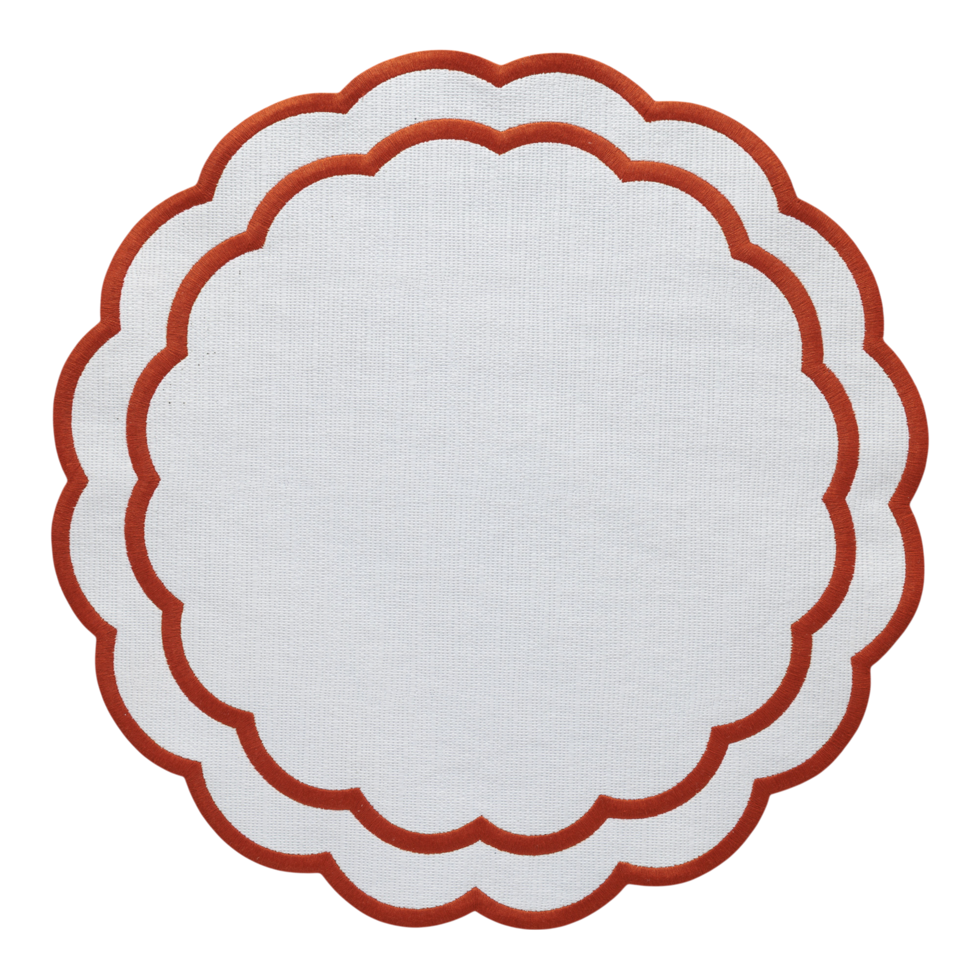 Terracotta Bianca Placemats (Set of 2)