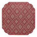 Ruby Mosaic Placemats (Set of 2) - Double Face