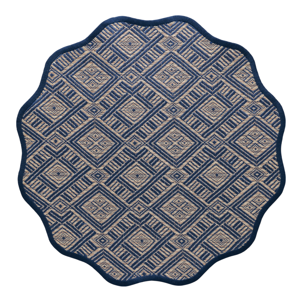 Indigo Atlas Placemats (Set of 2)