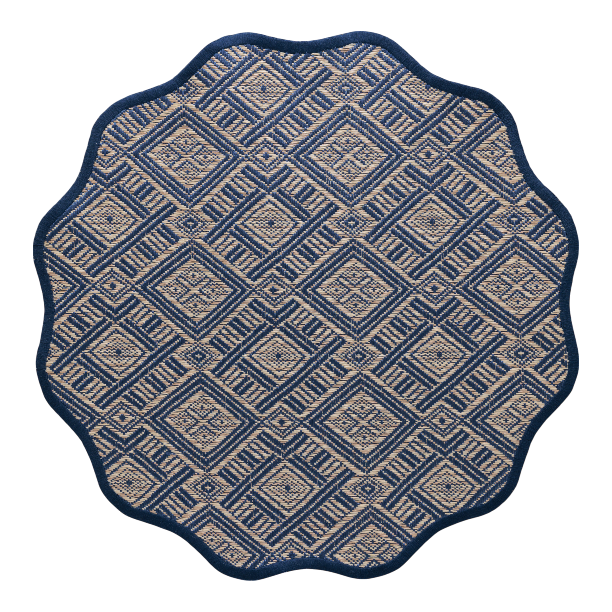 Indigo Atlas Placemats (Set of 2)