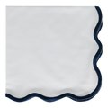 The Wave Navy Napkins (Set of 2)