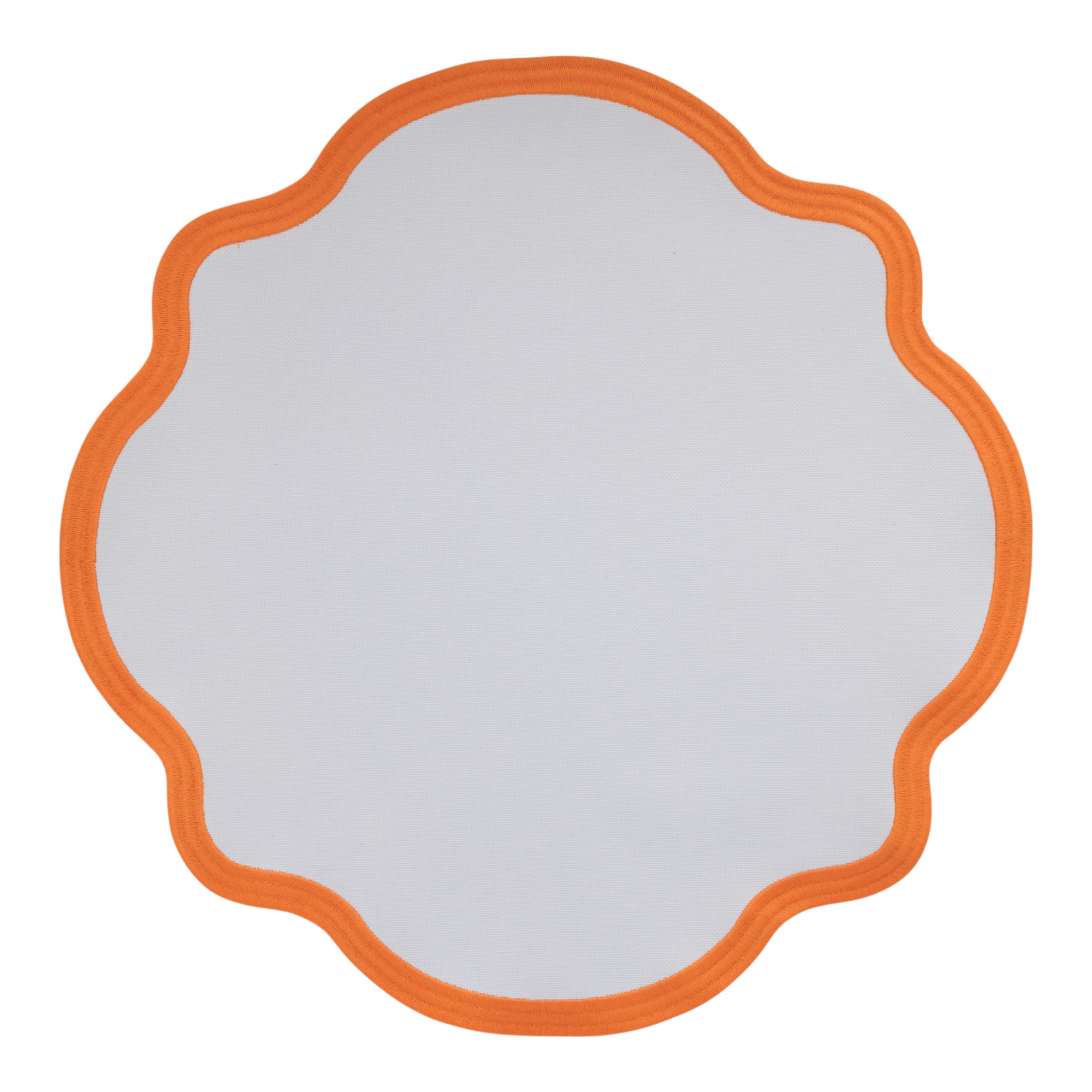 Sunset Scallop Placemats (Set of 2)