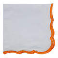 The Wave Orange Napkins (Set of 2)