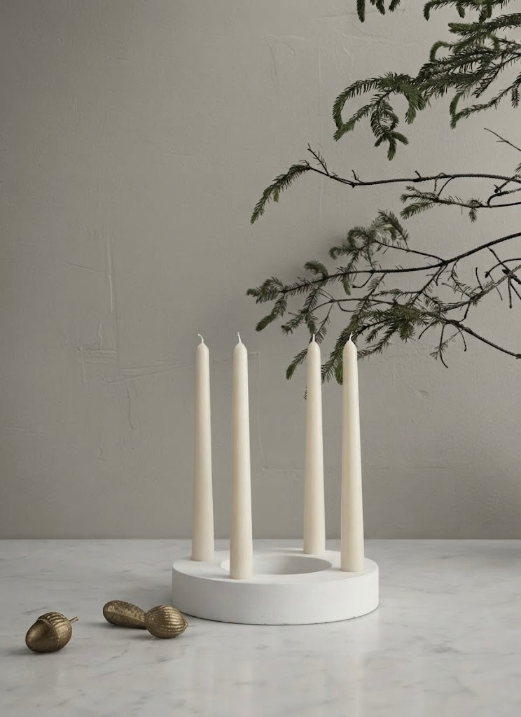 Halo Four-Taper Candle Holder