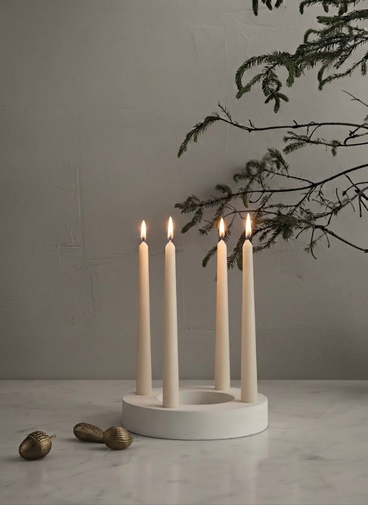 Halo Four-Taper Candle Holder