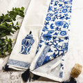 Blue & White Chinoiserie Tea Towels
