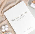 The Story of You: Fearfully and Wonderfully Made (Forest Friends) - Linen Baby Keepsake Book with Storage Box