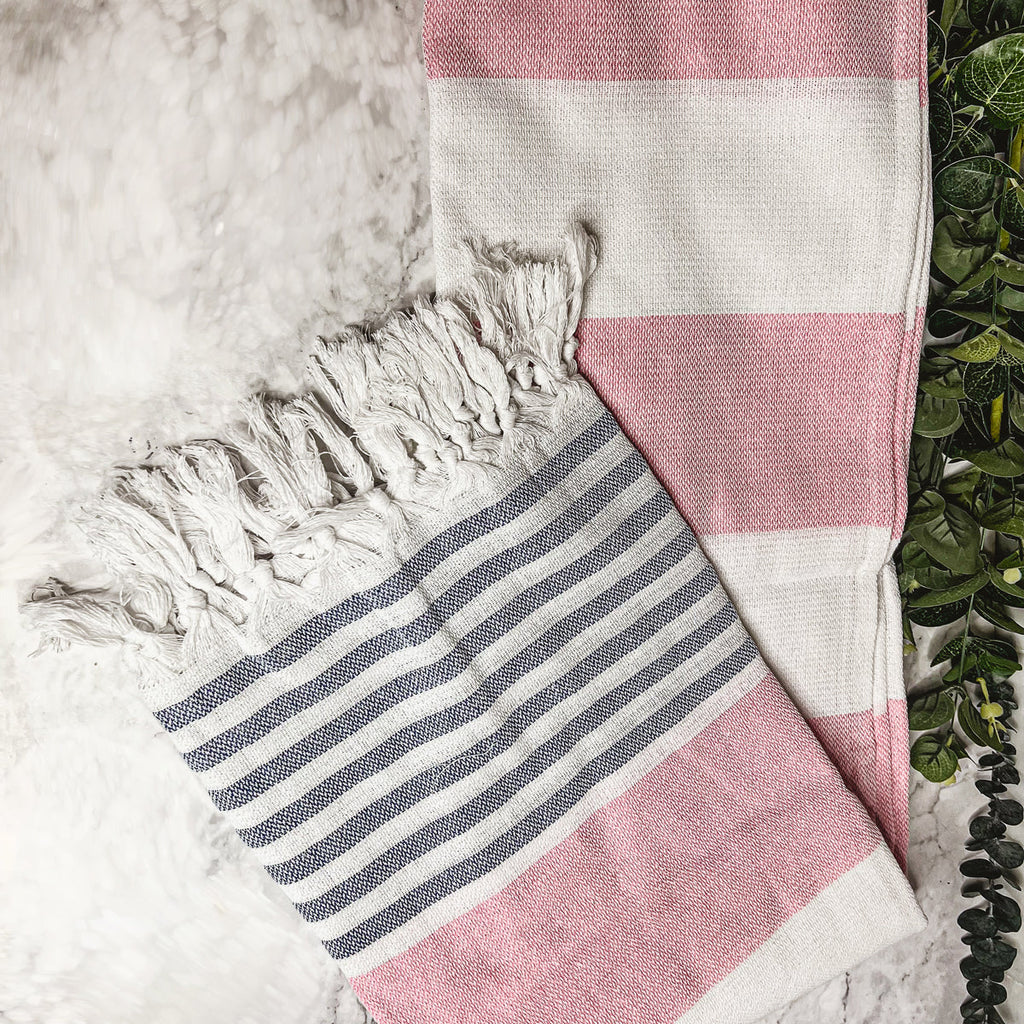 Mediterranean Cotton Bath Towel