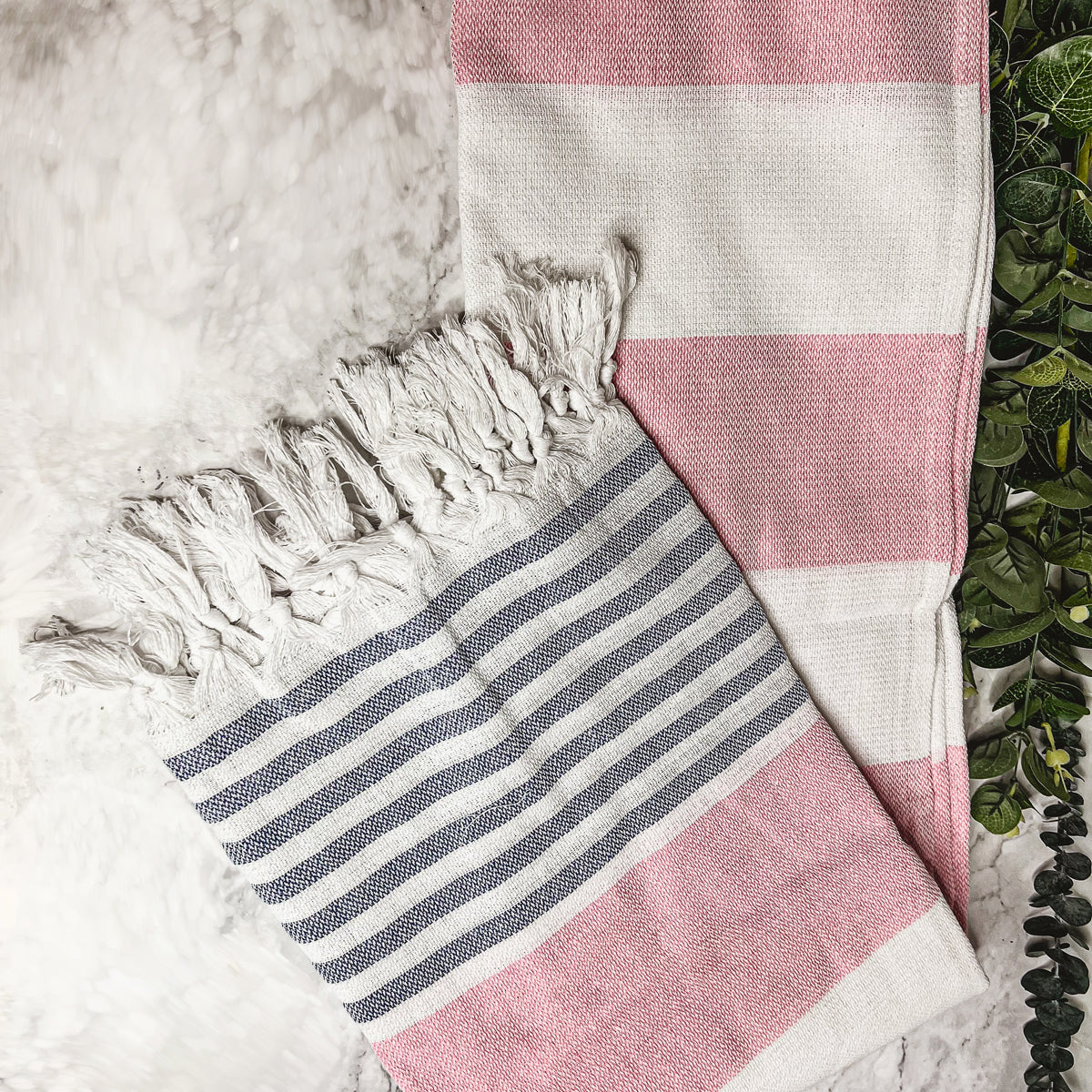 Mediterranean Cotton Bath Towel