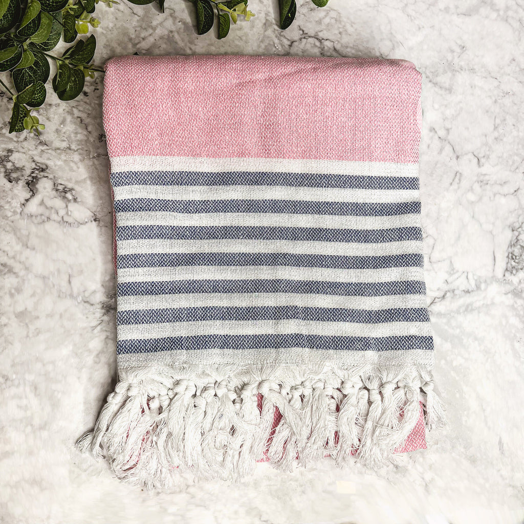 Mediterranean Cotton Bath Towel