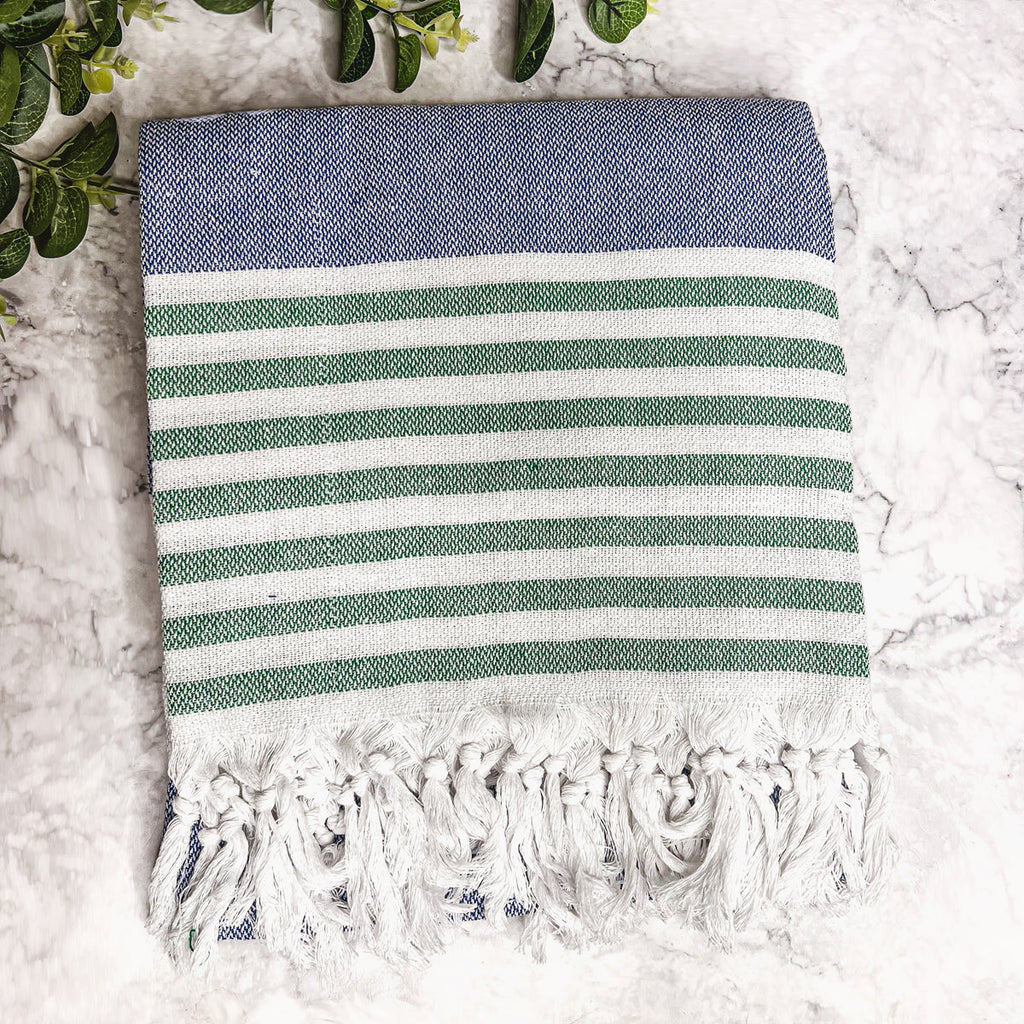 Mediterranean Cotton Bath Towel
