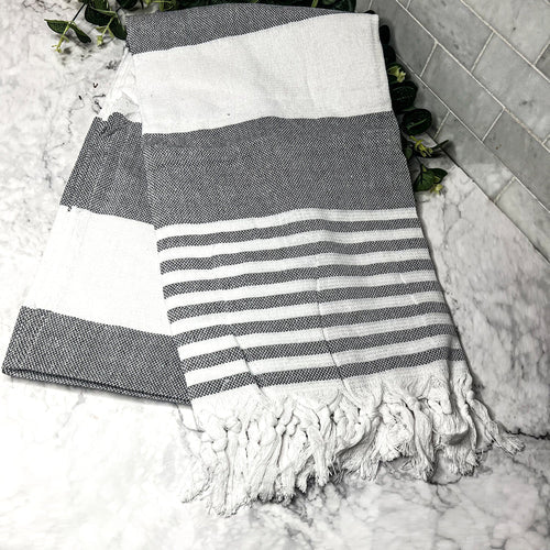 Mediterranean Cotton Bath Towel
