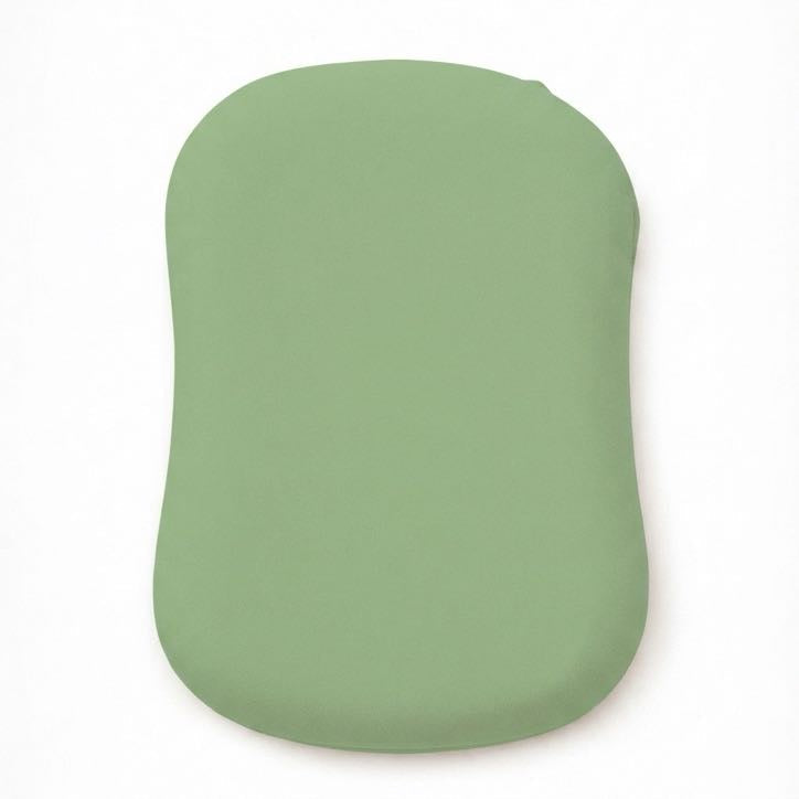 Green Ruffle Baby Lounger Cover