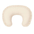 Cream Ruffle Nursing Pillow Cover