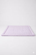 Purple Gingham Padded Baby Play Mat