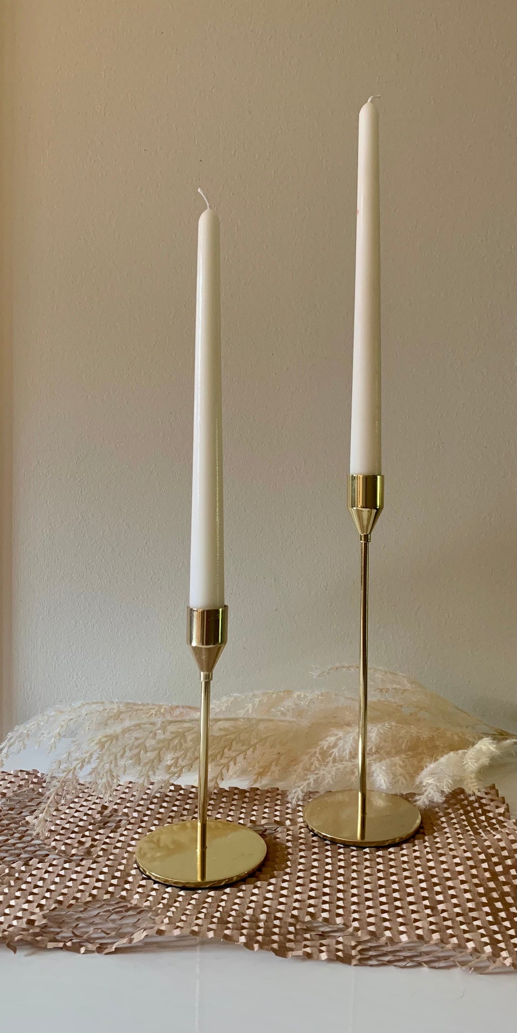 Calix Taper Candles — Set of 2