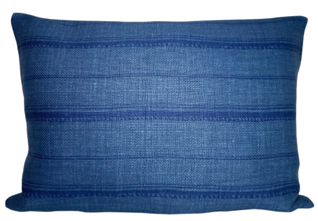 Malabar Pillow Cover in Indigo, Peter Dunham Textiles