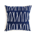 Sadza Lines Pillow Cover - Touareg Indigo
