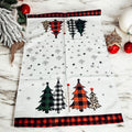 Trees & Gingham Towel