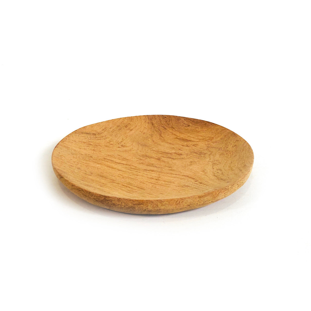 Round Teak Serving Platter