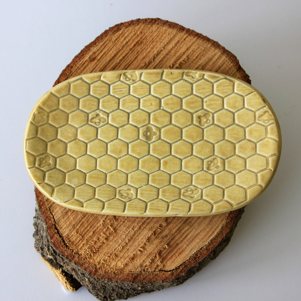 Beehive Stoneware Soap Dish