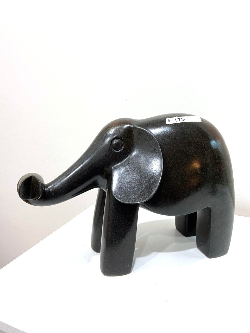 One-of-a-Kind Stone Elephant Sculpture
