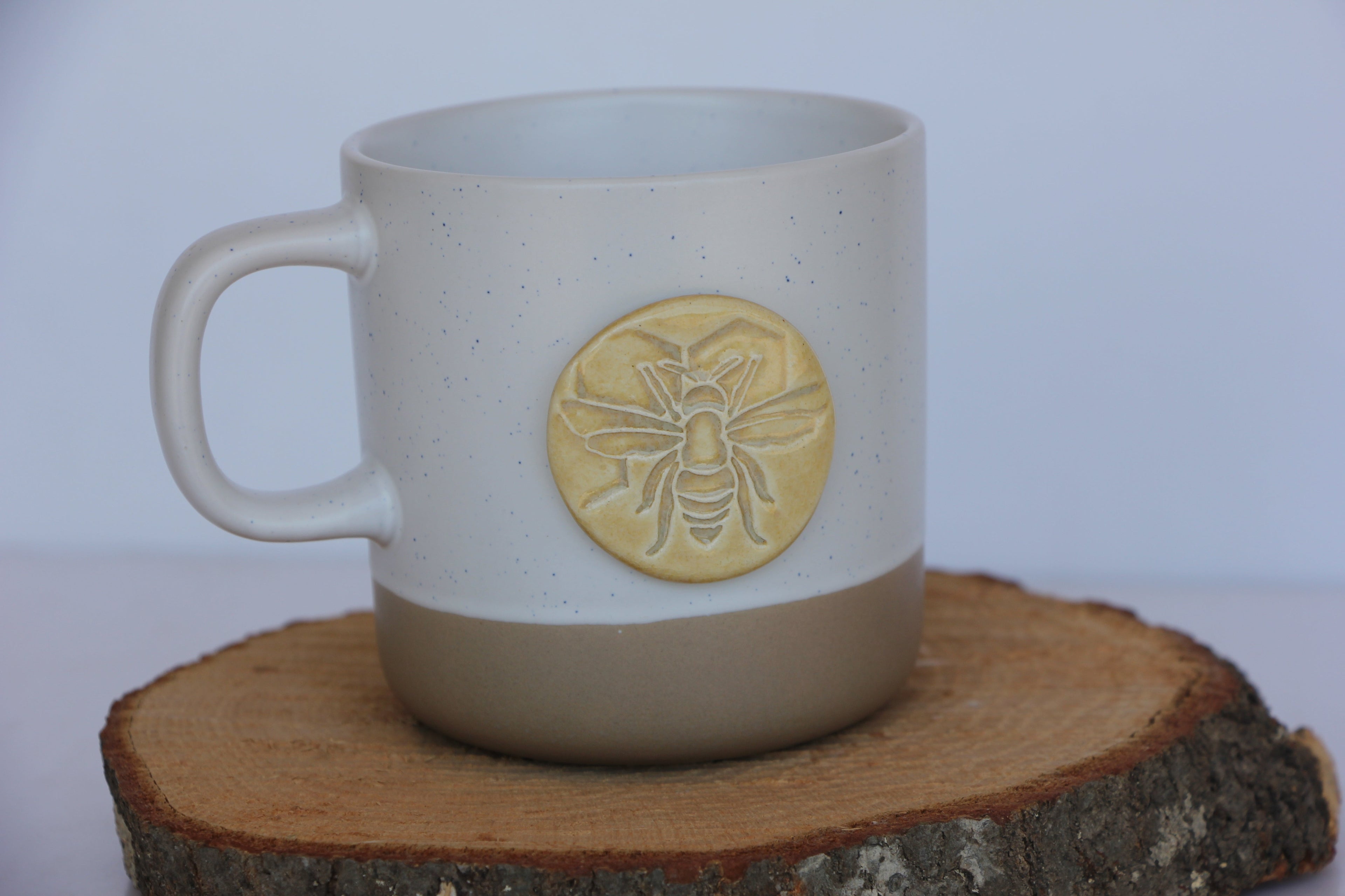 Bee Stoneware Mug