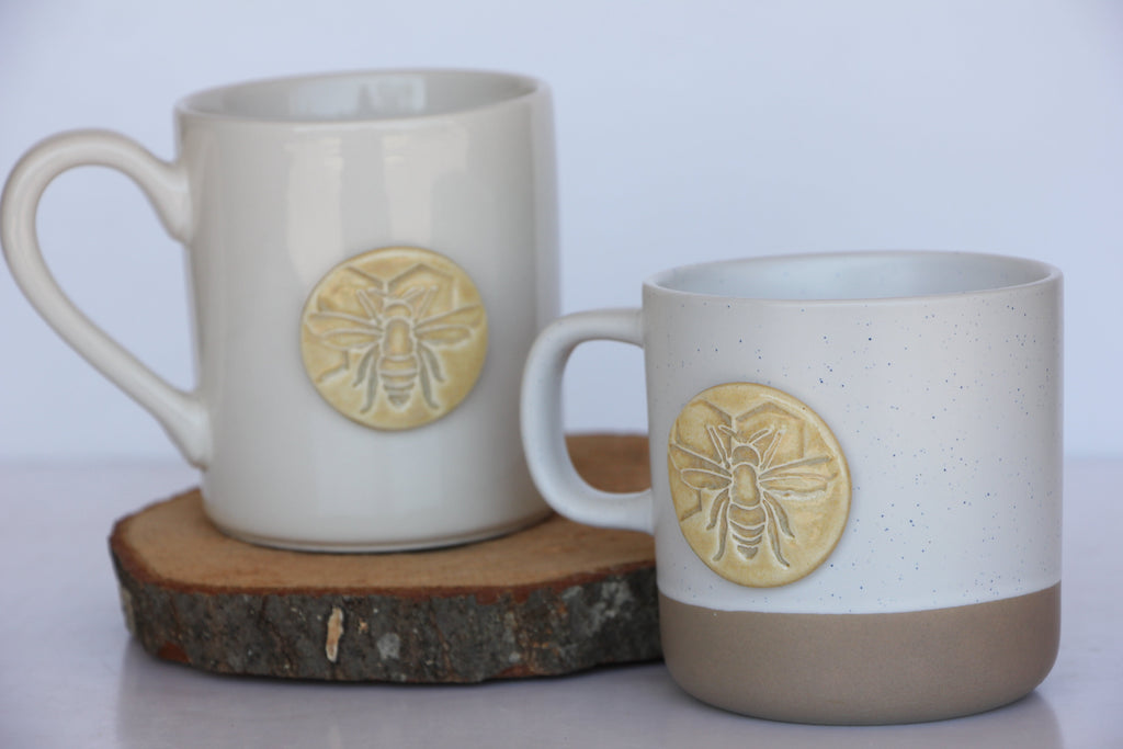 Bee Stoneware Mug