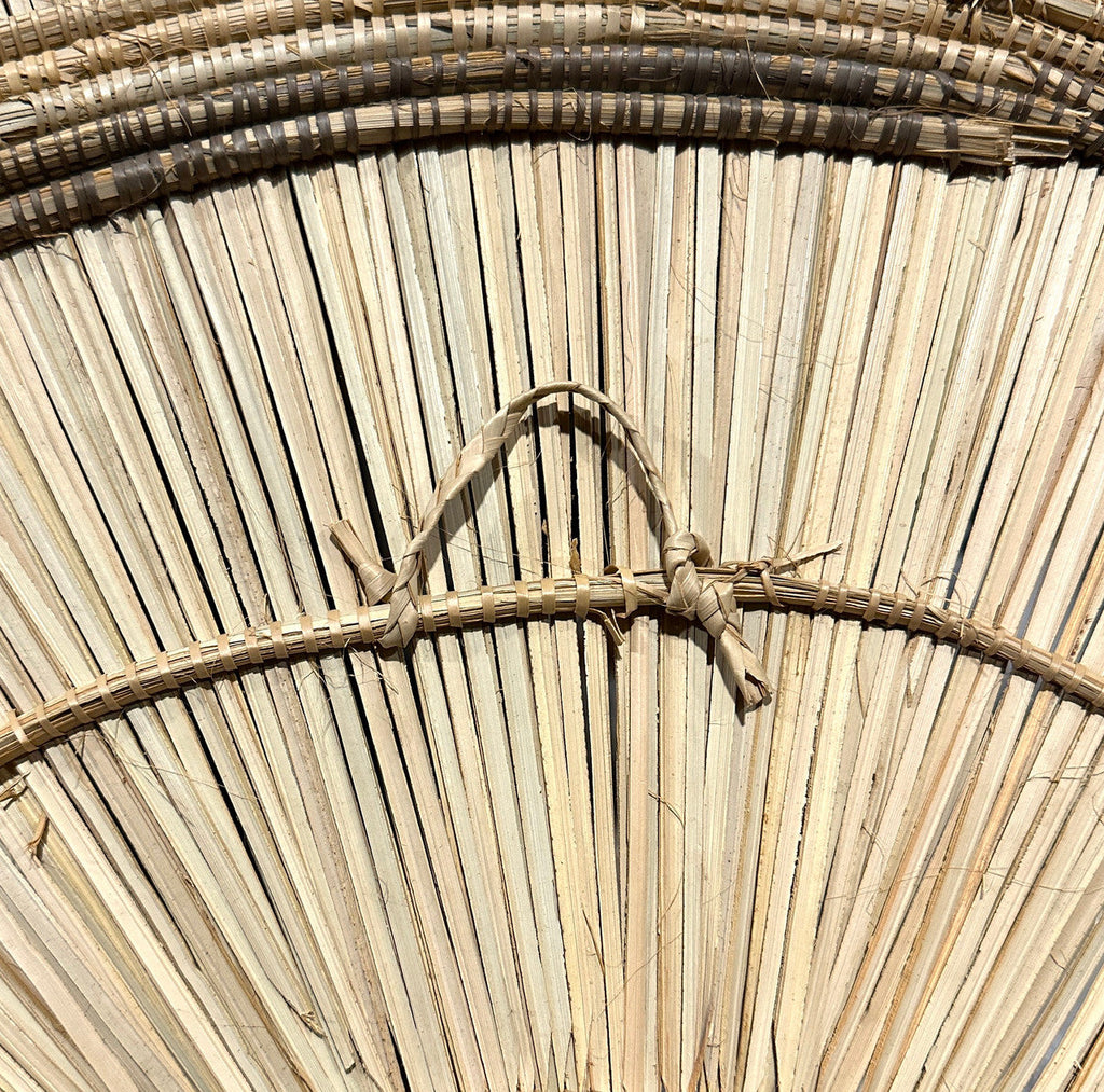 Natural Sunburst Plate Wall Hanging - 30"