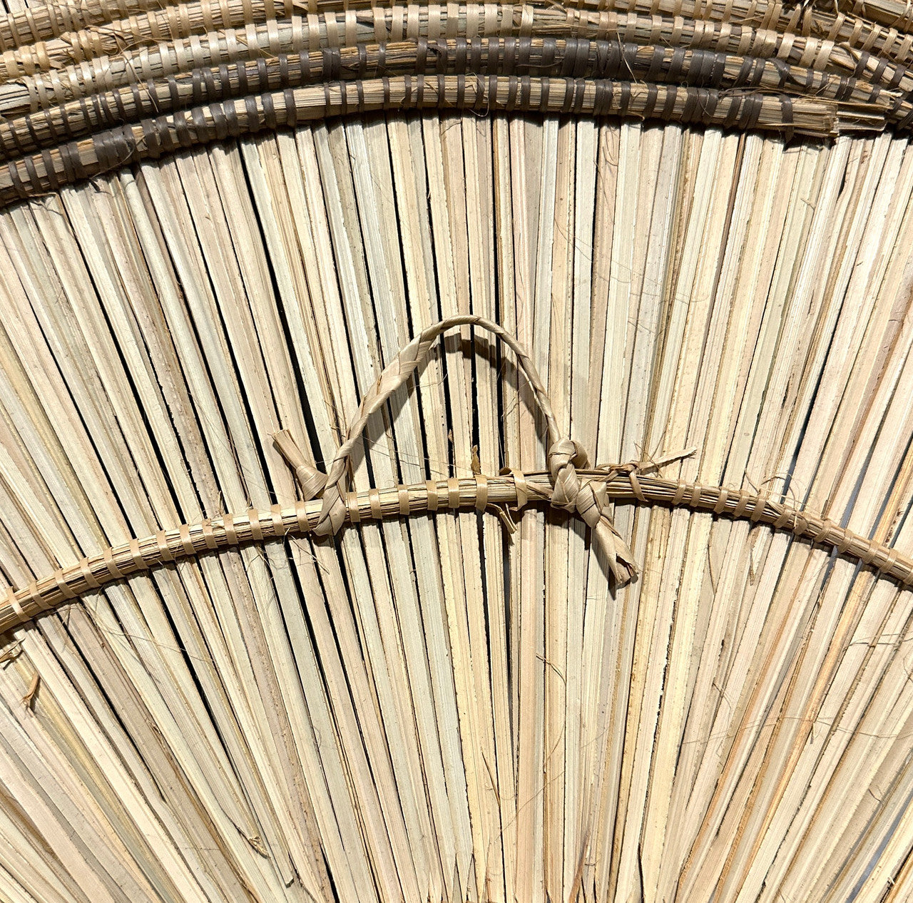 Natural Sunburst Plate Wall Hanging - 30"
