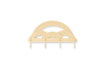 Natural Rattan Rainbow Wall Rack