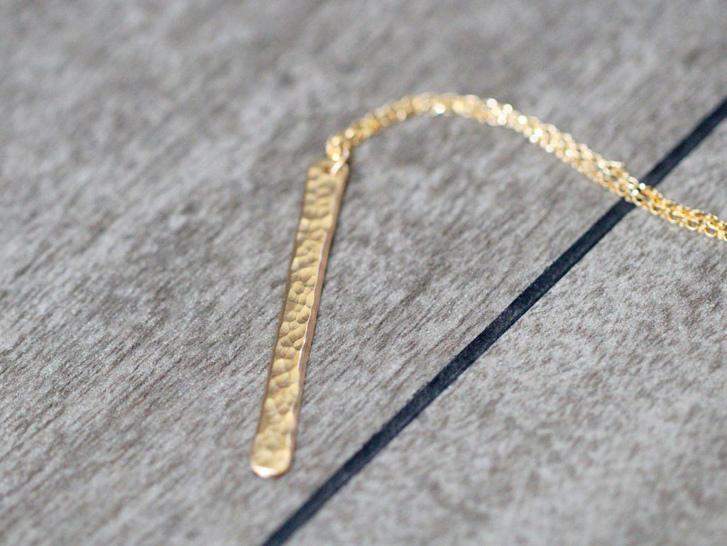 Vertical Bar Necklace