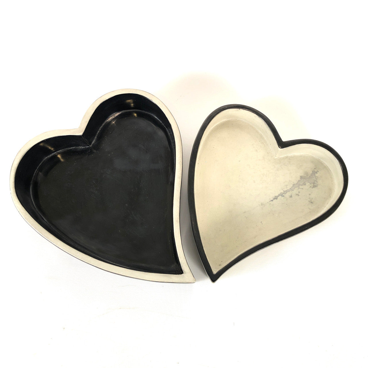 Heart Bowls Black + White