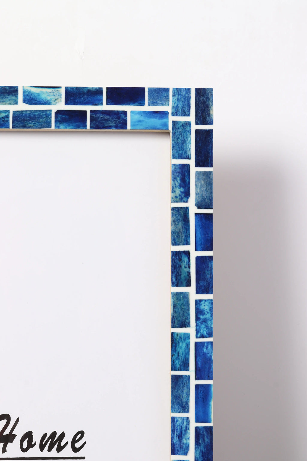 Poster Frames Indigo Pattern Collection Bone, Resin Inlay, 23 Sizes
