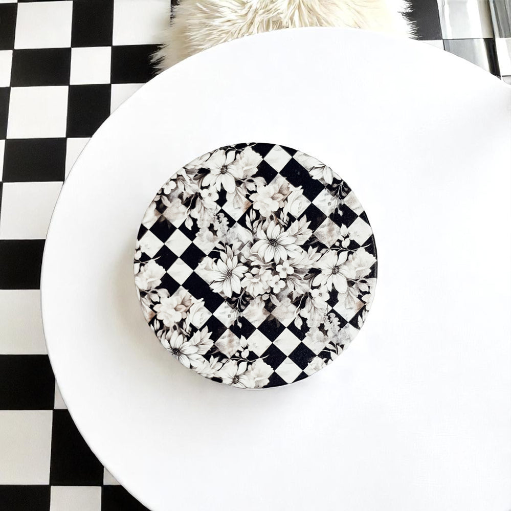 Courtly Check Ceramic Coasters