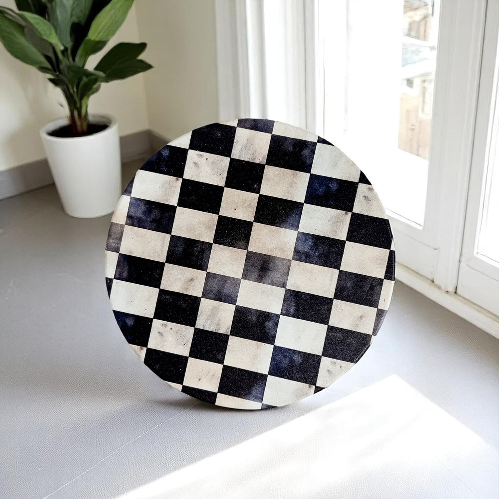 Courtly Check Ceramic Coasters