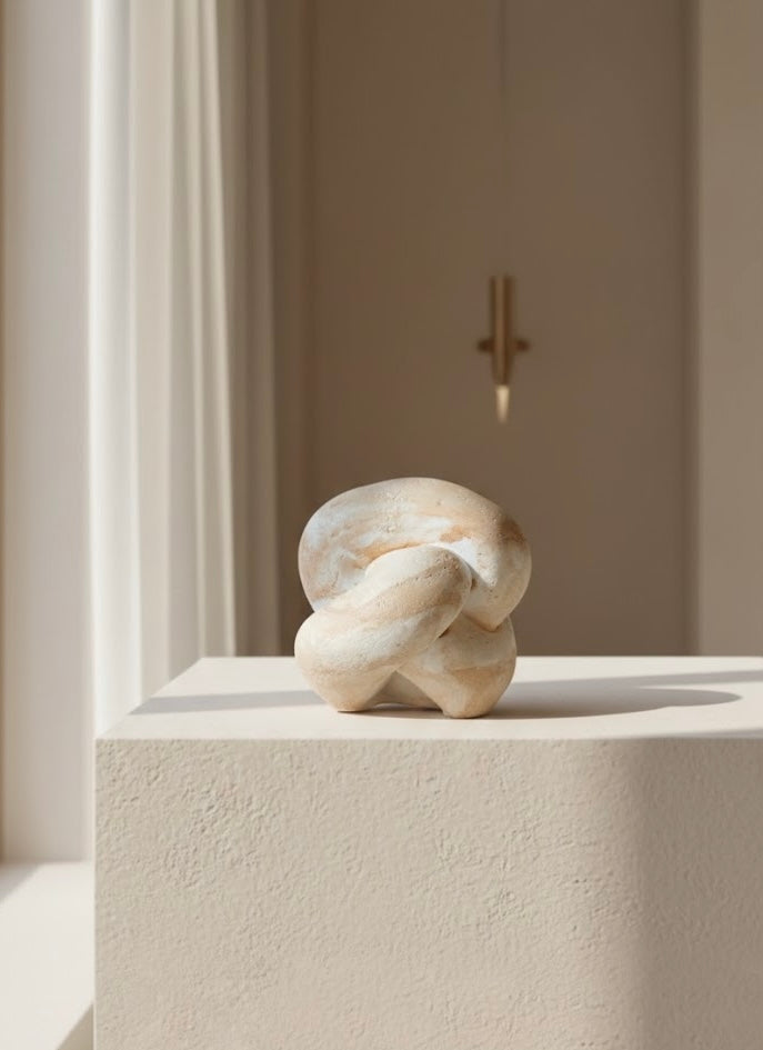 Marbled Knot Sculpture