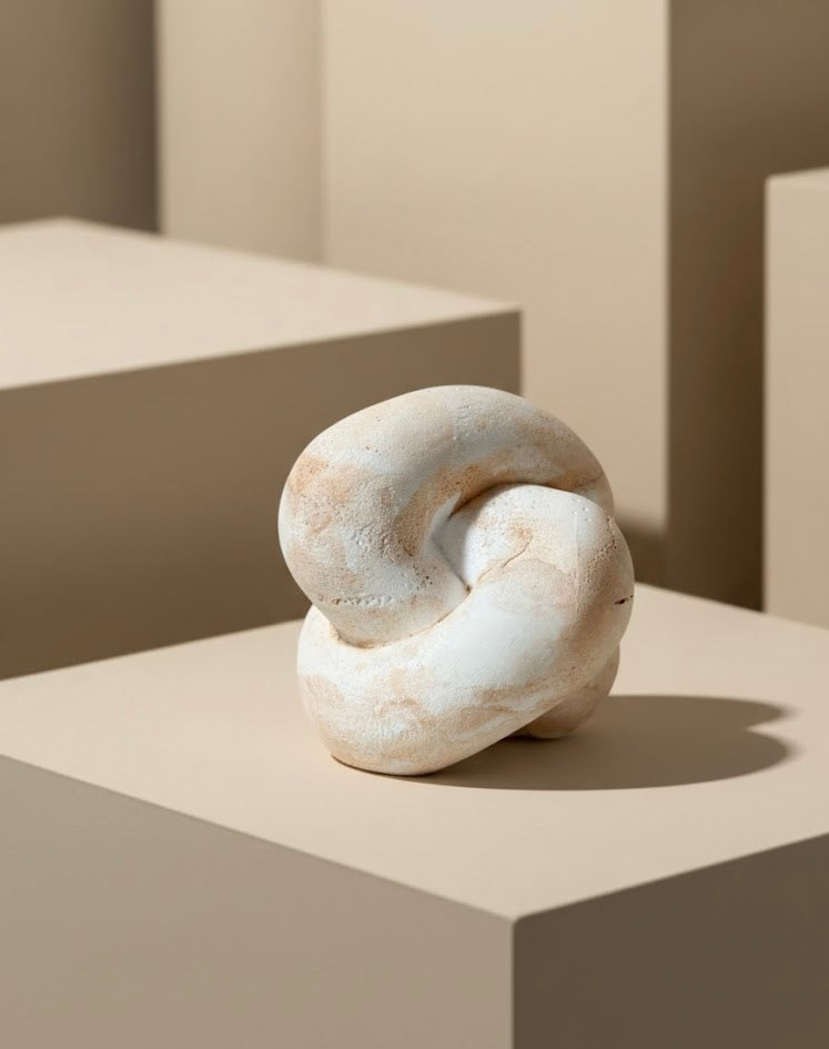 Marbled Knot Sculpture