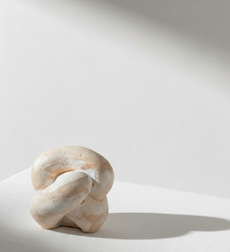 Marbled Knot Sculpture