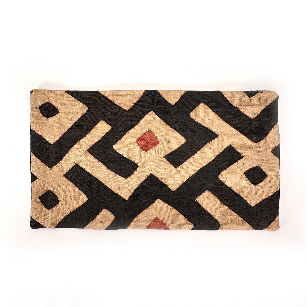 Kuba Cloth Pillow Cover - Rectangular